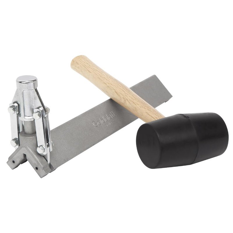 Goldblatt G15813 Corner Clincher and Mallet,Black - Image 4