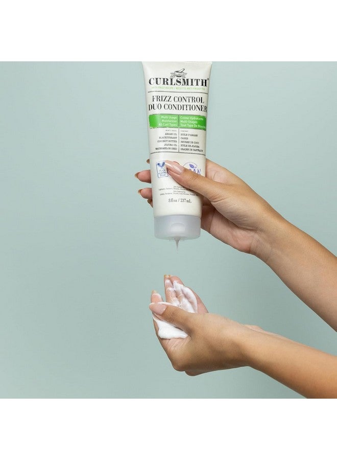 كيرلسميث - بلسم الشعر للتحكم في التجعد، مغذي للشعر، يُشطف أو يُترك على الشعر، يُفك التشابك ويُنعم الشعر، مناسب لجميع أنواع التجعد، نباتي، 237 مل/8 أونصة سائلة - Image 4