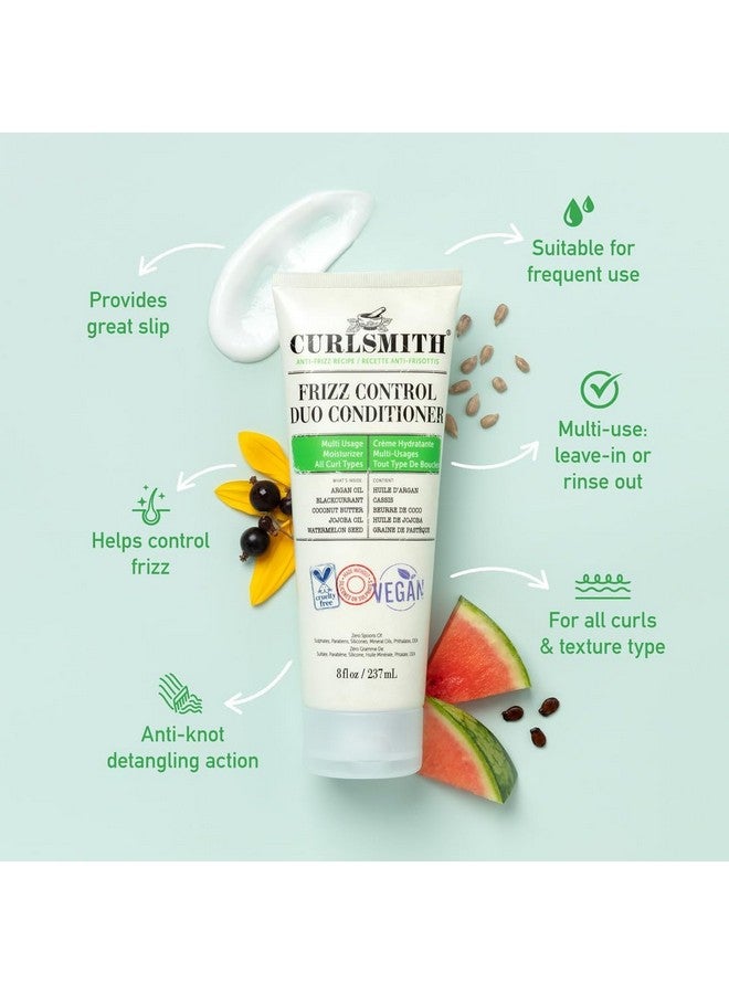 كيرلسميث - بلسم الشعر للتحكم في التجعد، مغذي للشعر، يُشطف أو يُترك على الشعر، يُفك التشابك ويُنعم الشعر، مناسب لجميع أنواع التجعد، نباتي، 237 مل/8 أونصة سائلة - Image 3