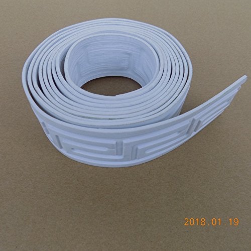 Zhangbl Flexible Furninture Door Crown Mouldings Trim Home Improvement Focal Point Decor Molding 2" (5cm) x 115" x 0.1" - Image 2