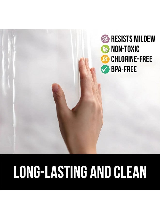 Kuber Industries PVC AC Curtain - 7ft, Standard, White, 0.45 mm, Transparent (Model: CURTACCUR13) - Image 5