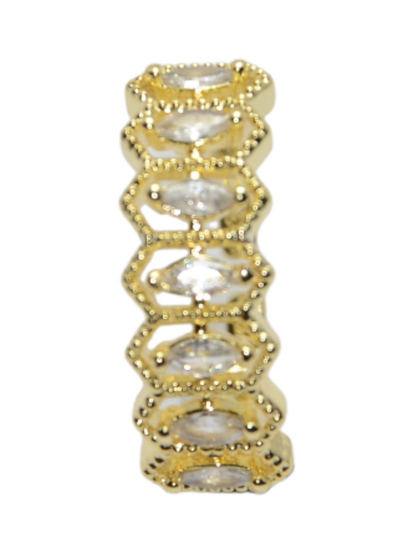 BUTTERFLY Ring Zircon Free Size For Women - Butterfly Shenoute - Golden Colour - GR-482  - Image 2