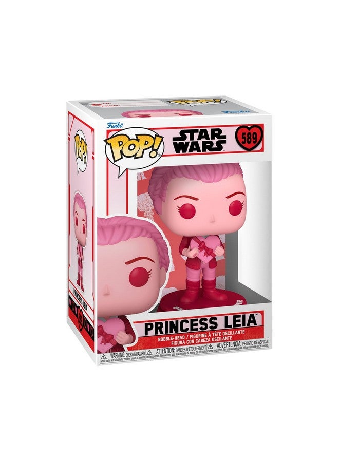 Funko Pop Star Wars: Valentines - Princess Leia Organa - Collectable Vinyl Figure - Gift Idea - Official Merchandise - Toys for Kids & Adults - Sci-Fi Fans - Model Figure for Collectors and Display - Image 1
