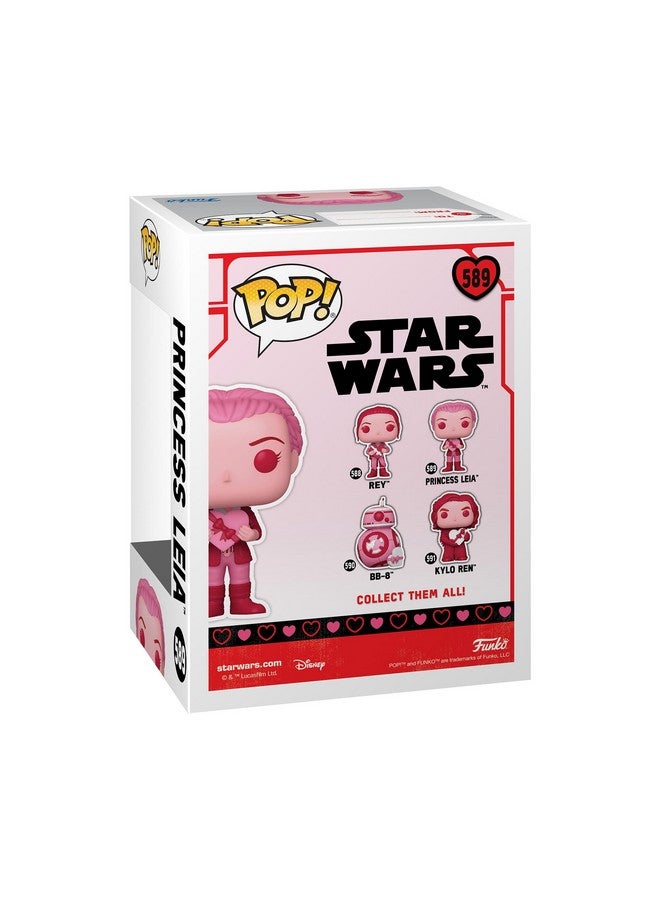 Funko Pop Star Wars: Valentines - Princess Leia Organa - Collectable Vinyl Figure - Gift Idea - Official Merchandise - Toys for Kids & Adults - Sci-Fi Fans - Model Figure for Collectors and Display - Image 3
