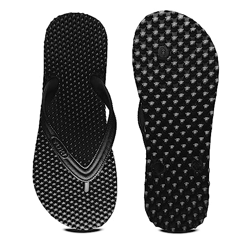 YUKI Men and Women Slipper Accupressure Flip Flops Hawai Chappal for Home Daily Use - Image 5