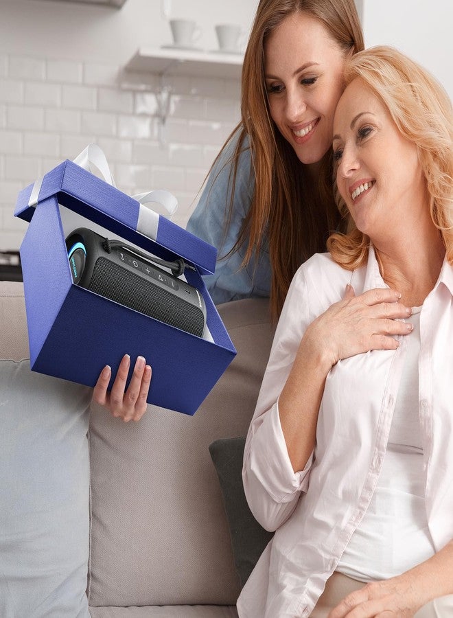 MIATONE Bluetooth Speakers 36W Portable Speaker with Stereo Sound Bass, Bluetooth 5.3 Wireless USB Type C Outdoor, 5000mAh 24H Playtime IPX7 Waterproof, Boy Friend Gifts for him (Black) - Image 4