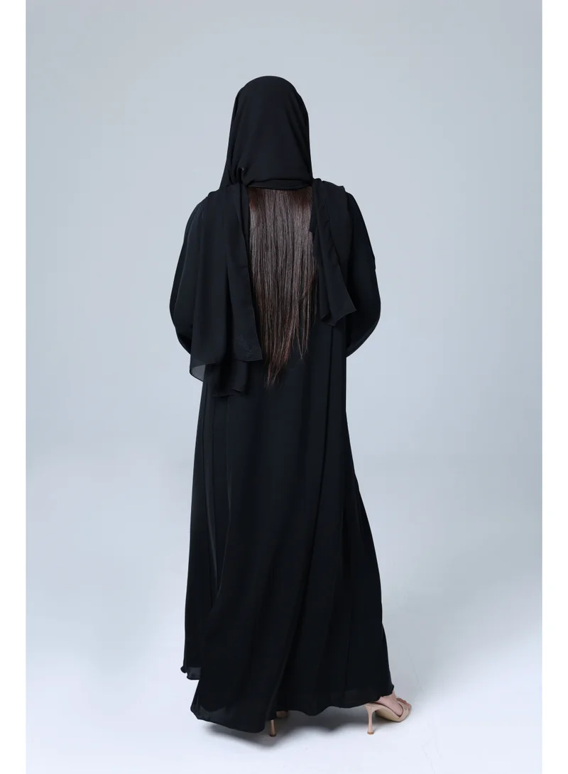 اكسا عباية عصرية تفاصيل ازرار
