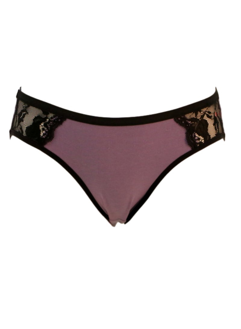 JOANNA JOANNA 108267 Women's Two Tone Lace Design Bikini 3-Pack Panties, Multicolor  - Image 5
