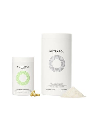 Women's Hair Growth Supplement and Collagen Peptides Powder, Ages 18-44, Physician-formulated for Visibly Thicker, Stronger Hair, Dermatologist Recommended - 1 Month Supply, 12 oz Bottle - pzsku/Z17F65498E8AC80D04A91Z/45/1743432759/6a341a5c-82dc-4fe4-8756-fafe546fdc28