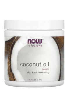 now Coconut Oil 7 Oz 