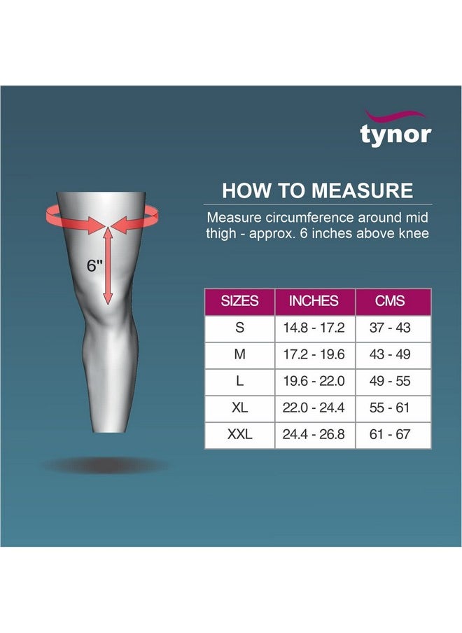 Tynor Knee Support Sportif (Neo), Grey, Xxl, 1 Unit  - Image 4