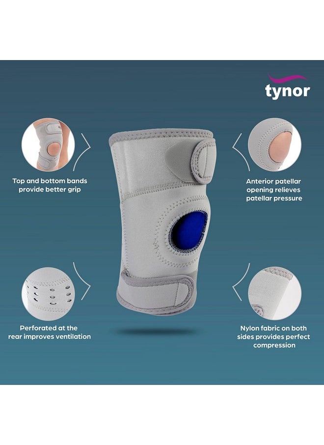 Tynor Knee Support Sportif (Neo), Grey, Xxl, 1 Unit  - Image 3
