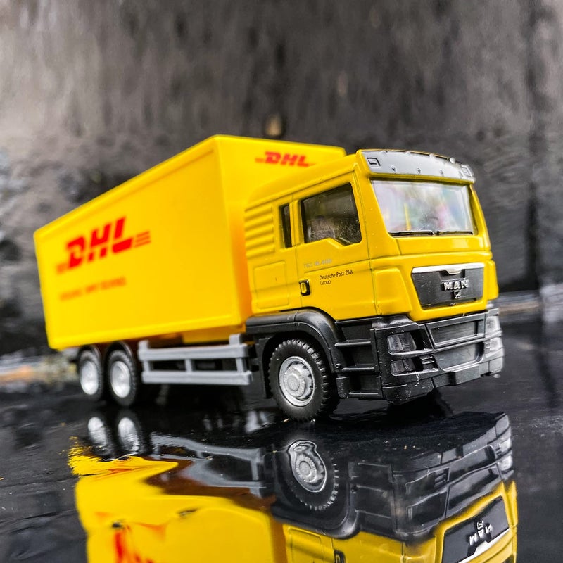 Bdtctk Compatible For Dhl Container Truck Car Model Toy Cars  Zinc Alloy Die-Cast Vehicles Kid Toys For Boy Girl Gift - Image 5