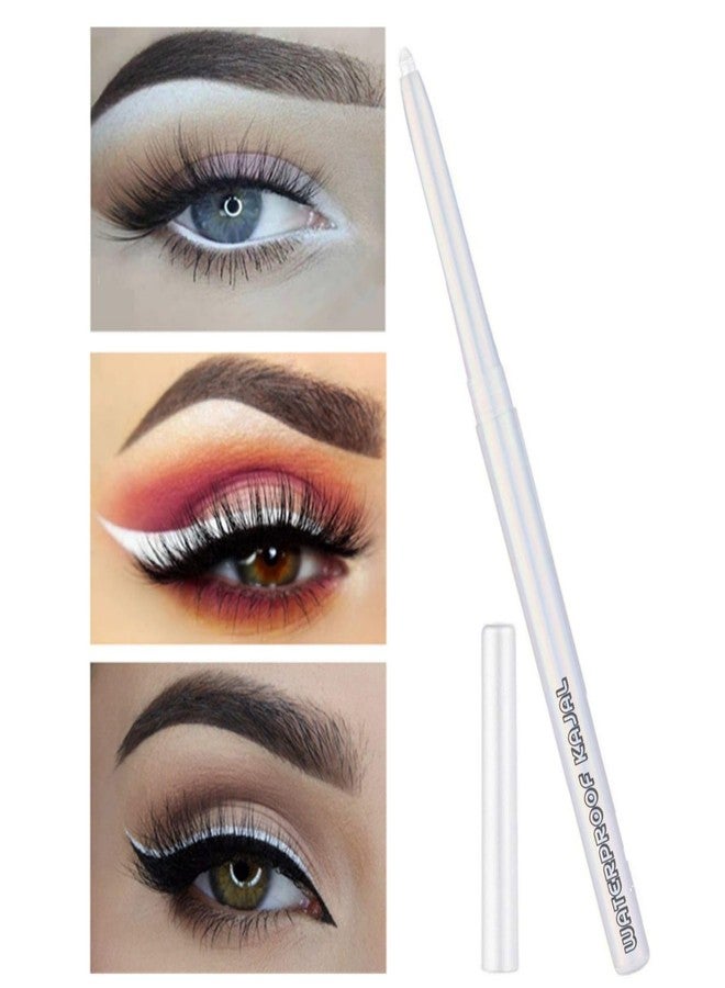 Classyhuda CLASSY HUDA Up To 12 Hours Stay Kajal (Smudge Proof, Water Proof, Long Lasting) Water Proof White Kajal For Girls and Women (Pack Of - 1). - Image 3