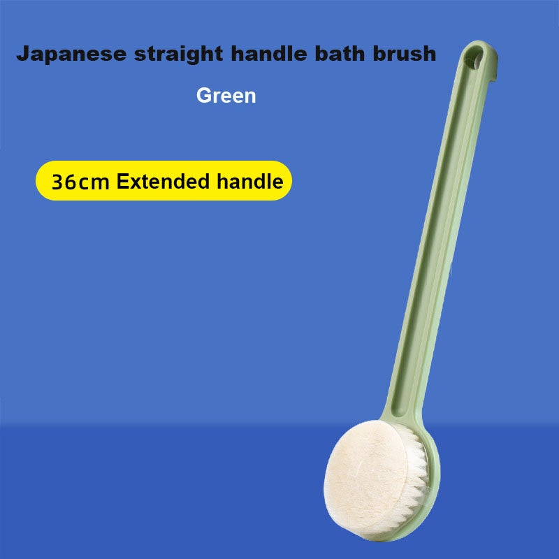 Bath Body Brush Back Scrubber with Comfy Bristle Long Handle Gentle Body Massager Wet or Dry Brushing Back Scrubber for Shower, Improve Skin's Health - Image 5
