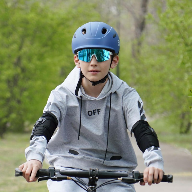 Duco Classic modern blend design Polarized Kids Sunglasses Youth Sports Cycling Shades Lightweight Frame UV400 Child Boys Girls Baseball SunGlasses DK310 All user group compatible - Image 2