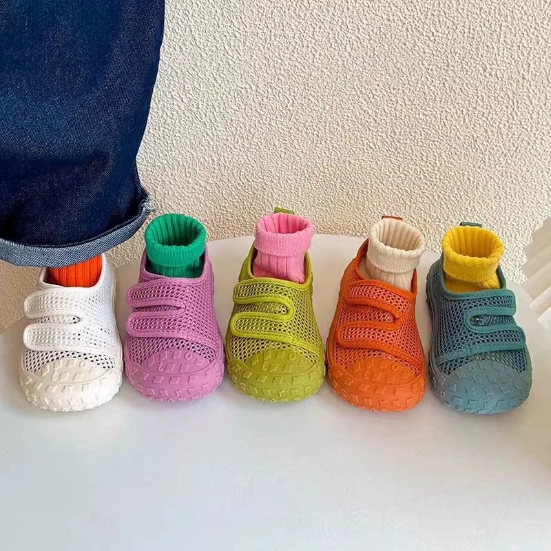Children'S Sandals Baotou Mesh Shoes 2025 Summer Boys' Shoes Kindergarten Indoor Shoes Girls' Breathable Sports - Image 5