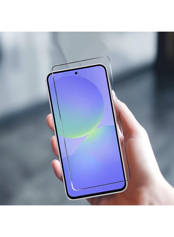 CHEROSIN [1+1 Sets] For Samsung Galaxy A57 Case & Screen Protector Crystal Clear Ultra Slim Anti Scratch Shockproof Protective TPU Back Cover with Tempered Glass Screen Protector - Image 5