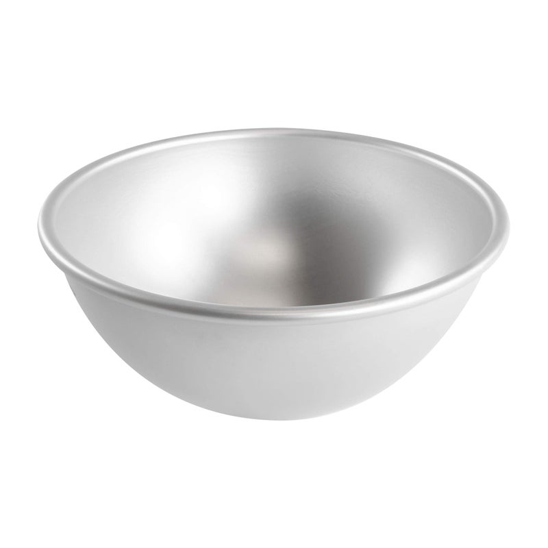 Fat Daddio's PHA-9 Anodized Aluminum Hemisphere Pan, 9 x 4 Inch, Silver - Image 2