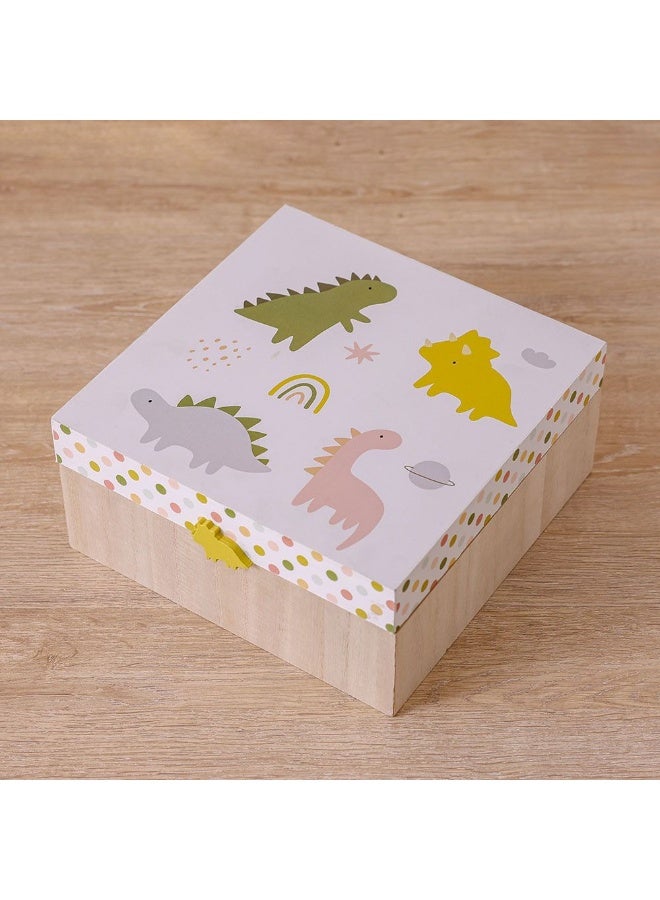 DANUBE HOME Meow Fabric Dino Storage Box 25X25X12Cm  - Image 4