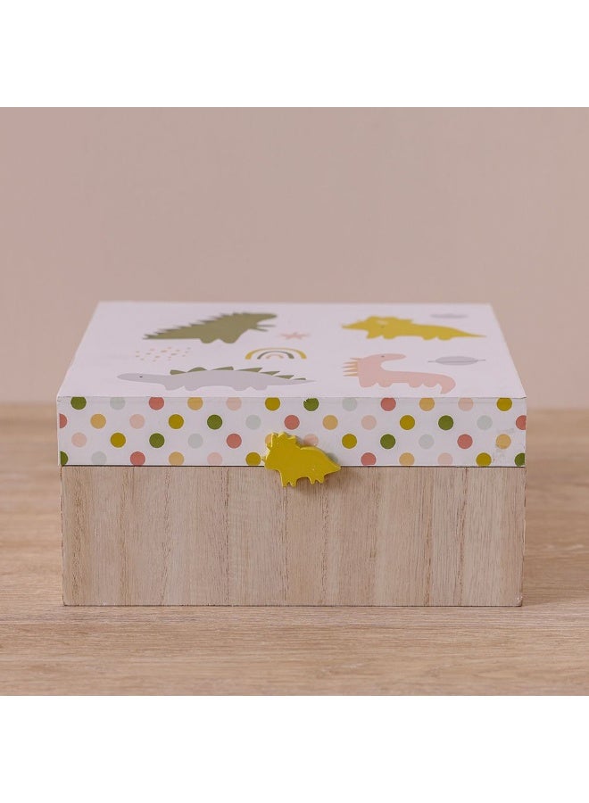 DANUBE HOME Meow Fabric Dino Storage Box 25X25X12Cm  - Image 1