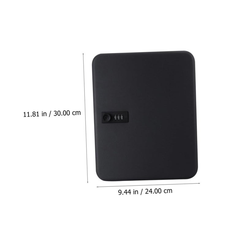 Wall Mount Key Lock Box With Code Slots Security Cabinet Home Key Management Box - Image 4