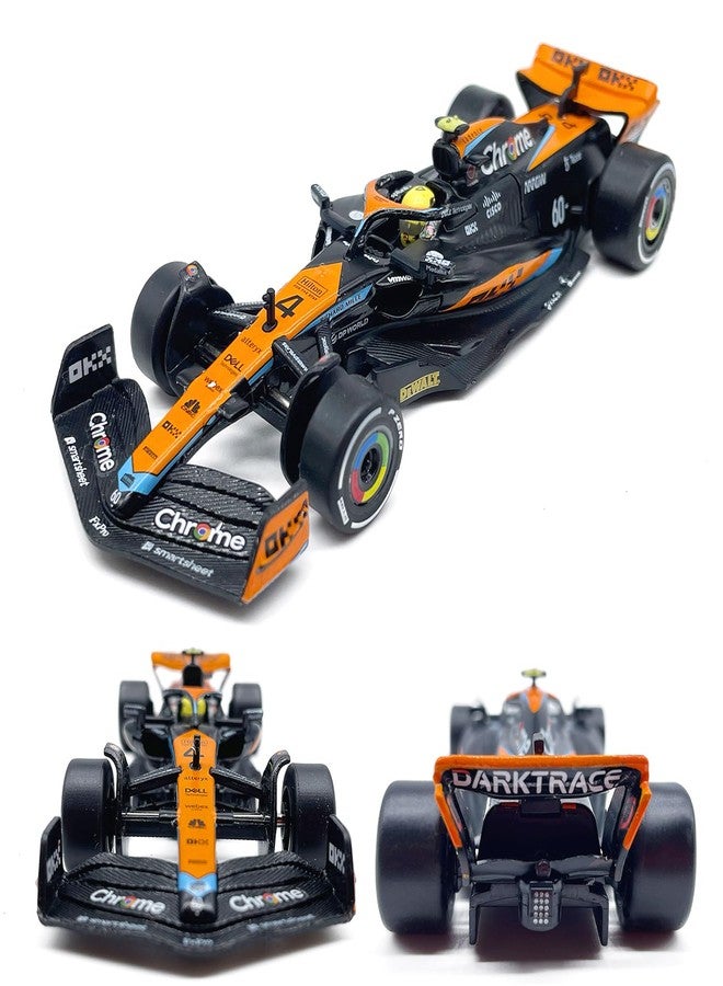 VIIGER 1:43 Scale F1 McLaren MCL60 Model Toy Car Metal Diecast Pull Back Toy Vehicle, Formula 1 Team 2023 Australian Grand Prix, Lando Norris 4, Toys for Boys Kids Gifts, Men Collection, Home Office Décor - Image 1