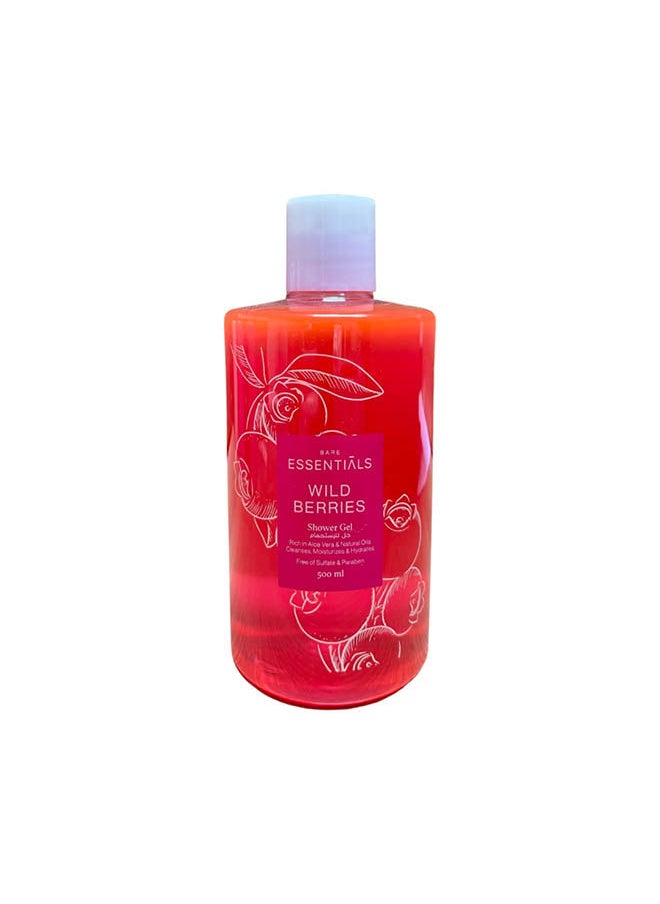 ESSENTIALS Wild Berries Shower Gel 