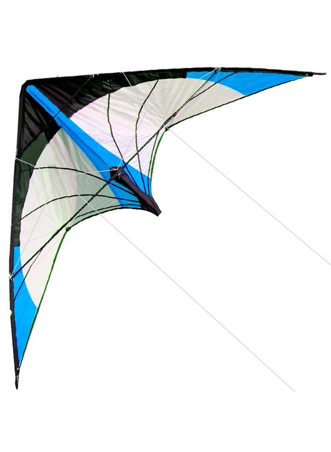 Hengda Kite ترقية طائرة ورقية مزدوجة الخطوط ستار رايم بطول 48 بوصة للأطفال والبالغين - رياضة خارجية على الشاطئ وطائرة رياضية ممتعة مع مقبض وخط وحقيبة متضمنة - Image 1