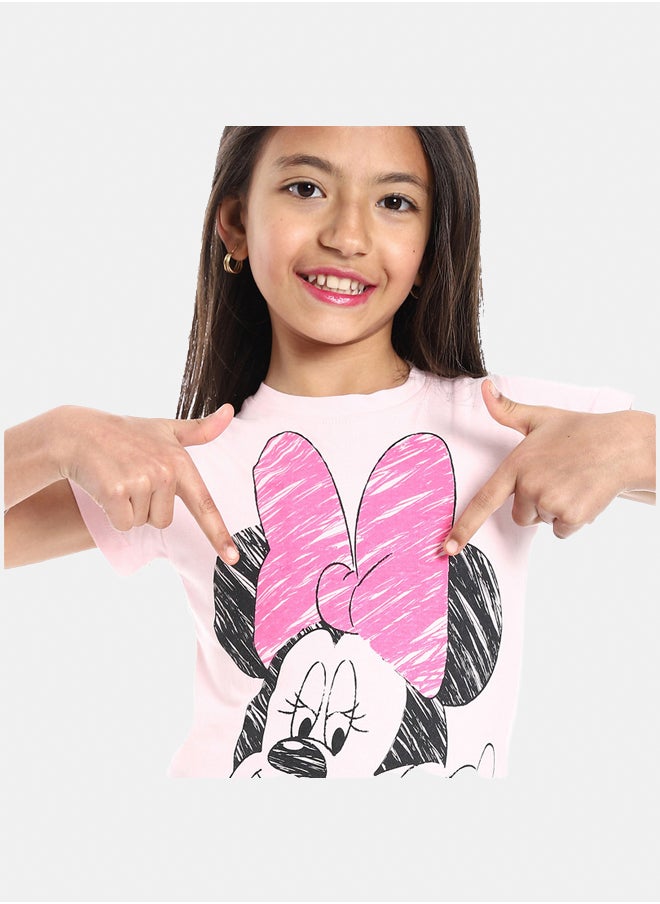 DIADORA Girls Cotton Printed T-Shirt  - Image 4
