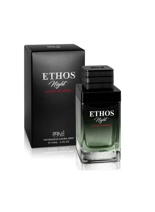 Prive Ethos Night - for Men - Eau de Parfum - 100 ml - Image 1