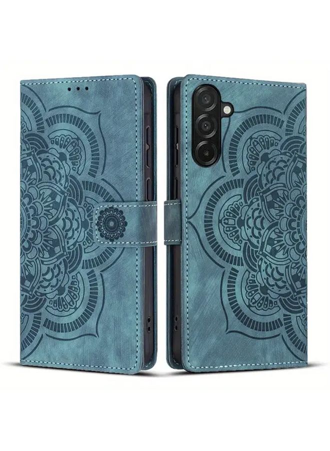 Galaxy S24 Plus Case Black Full Coverage Protective Case With Lens Protection And Card Holder Stand - Image 2