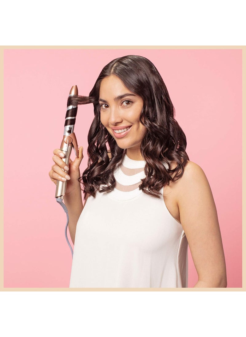 CONAIR INFINITIPRO BY CONAIR Frizz Free 1inch Titanium Ceramic Curling Iron 1inch barrel produces classic curls  for use on short medium and long hair  - Image 5