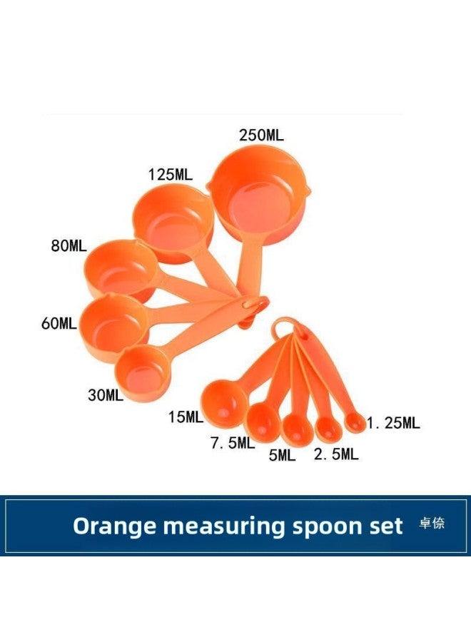 Plastic Measuring Cup Kidsren's Experiment Measuring Cup Dropper Set Liquid Measuring Cup Kindergarten Science Area Tool Materials-Specifications:Measuring Instrument Set (tapered Bottle) (five-piec  - Image 5
