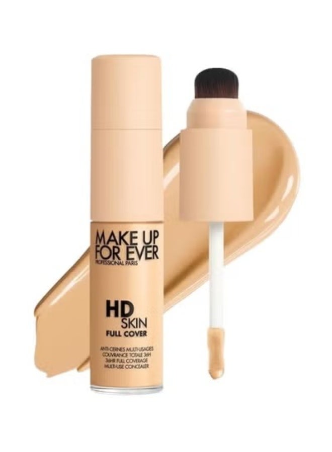 MAKE UP FOR EVER – HD Skin Full Cover Multi-Use Waterproof Concealer with Niacinamide 9ml – Shade 1N14 Light with Neutral-Golden Undertones - Image 1