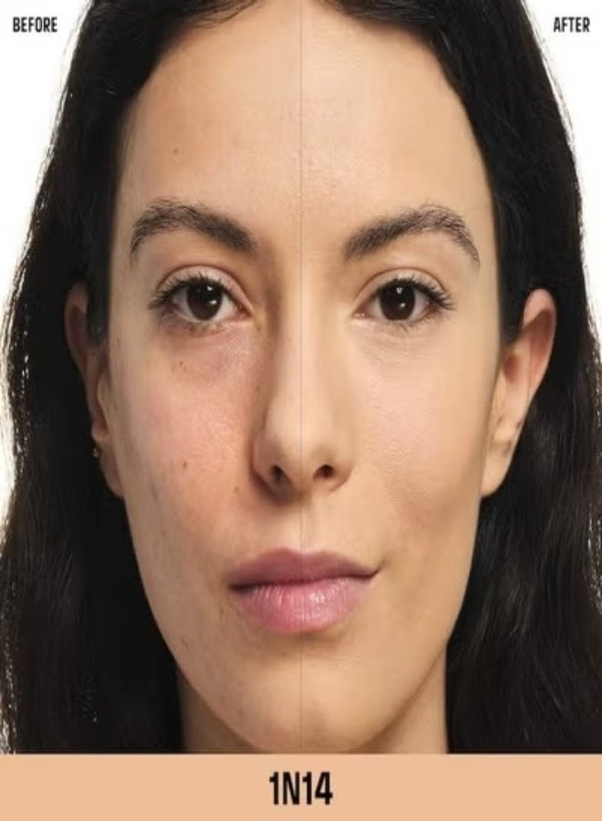 MAKE UP FOR EVER – HD Skin Full Cover Multi-Use Waterproof Concealer with Niacinamide 9ml – Shade 1N14 Light with Neutral-Golden Undertones - Image 2