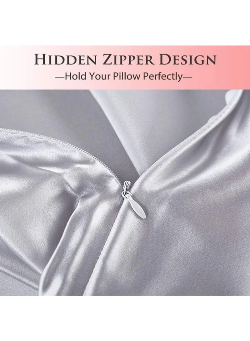 SMILEE 100% Pure Mulberry Queen Pillowcase 2-Piece - Image 2