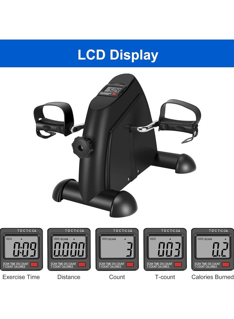 مصغرة دراجة اللياقة البدنية مع شاشة عرض رقمية ممارسة الساقين والذراعين - Image 3