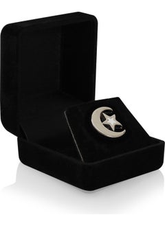 Zekupp Crescent Star Metal Collar Badge 