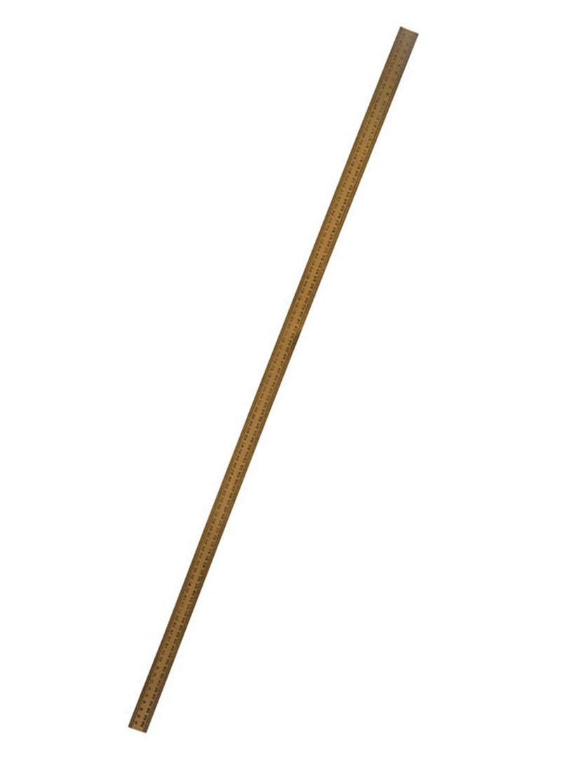 King Mariot 100cm Full Meter Stick Hardwood 100cm Graduated in Centimeters and Millimeters 0.635cm Thickness For Demonstration Education Classroom Resource  - Image 2