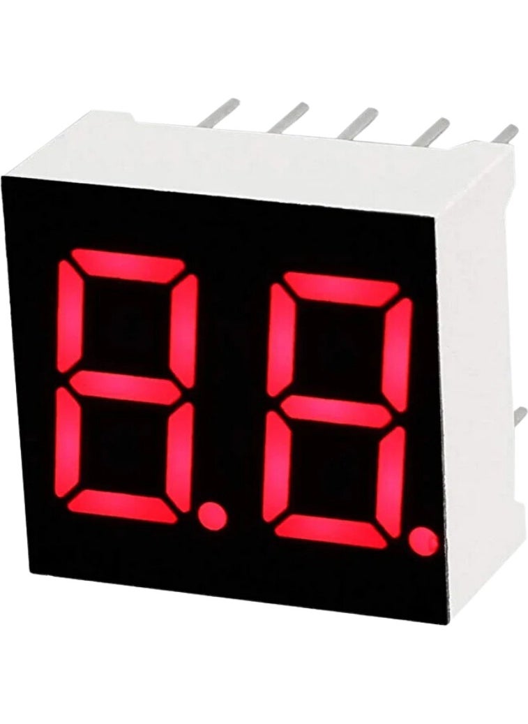 Elektromall 0.36 Inch 2 Digit Red Cathode 7 Segment Display - 3 Pieces  - Image 1
