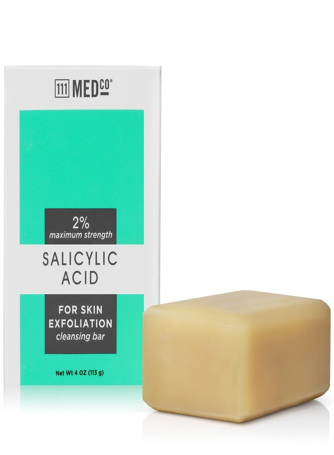 111MedCo 2% Salicylic Acid Cleansing 4oz. Medicated Soap Bar - Image 1