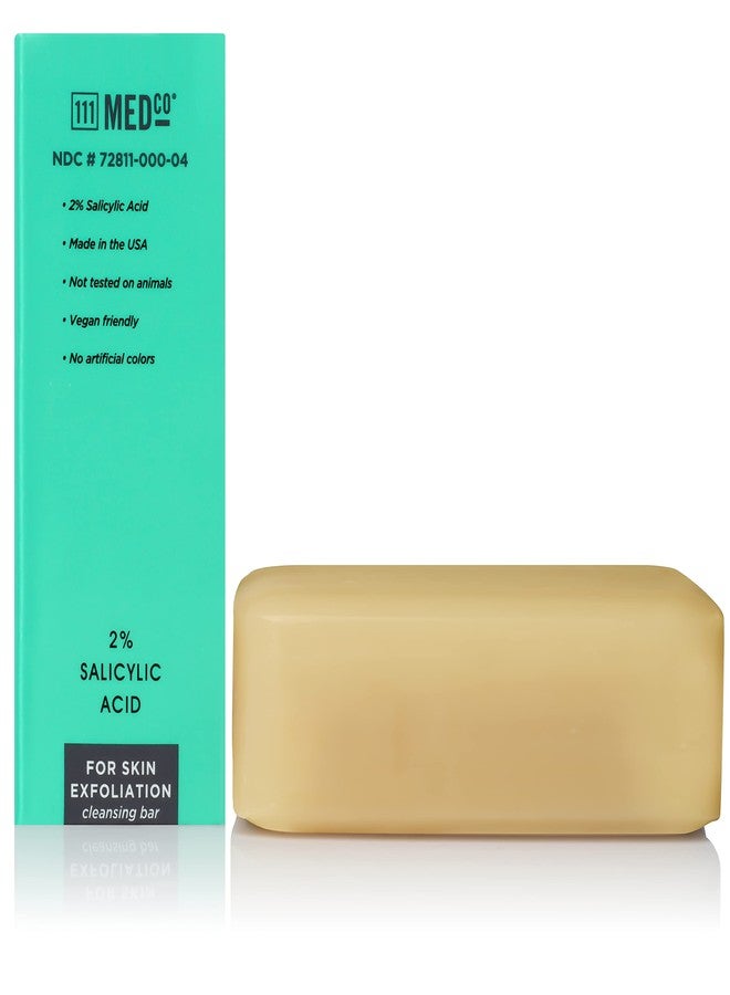 111MedCo 2% Salicylic Acid Cleansing 4oz. Medicated Soap Bar - Image 3