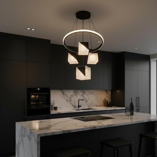 Lyse Decor Designer LED Jhoomar, Chandelier Light for Ceiling Decor in Halls, Living Spaces and Office Reception Areas - Image 3