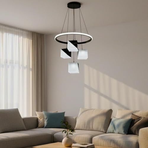 Lyse Decor Designer LED Jhoomar, Chandelier Light for Ceiling Decor in Halls, Living Spaces and Office Reception Areas - Image 1