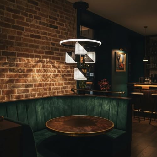 Lyse Decor Designer LED Jhoomar, Chandelier Light for Ceiling Decor in Halls, Living Spaces and Office Reception Areas - Image 2