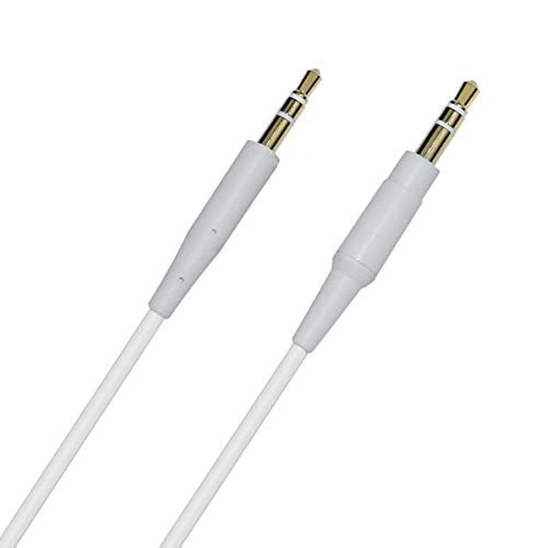 سايبومور كابلات استبدال لمنافذ السماعات الستريو لسماعات Bose On-Ear 2 OE2i QC25 QC35II QC35 QC45 Soundlink SoundlinkII SoundTrue NC700 (بيضاء) - Image 1