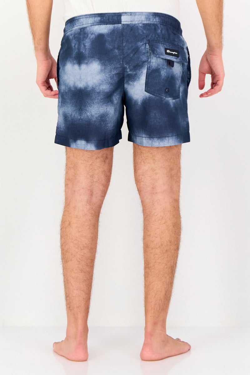 Champion Men Embroidered Logo Board Shorts, Multicolor - Image 3