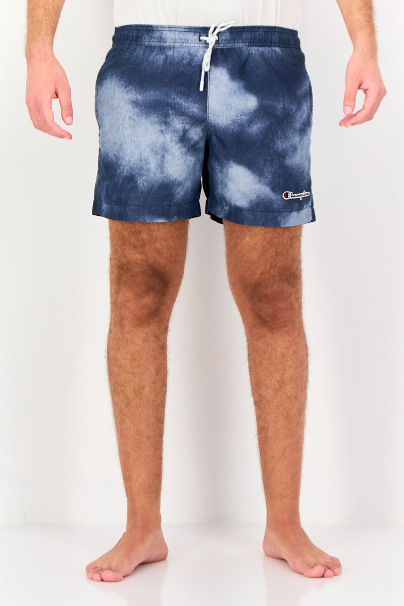 Champion Men Embroidered Logo Board Shorts, Multicolor - Image 1