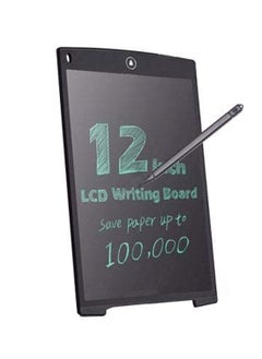 Generic 12 Inch Tablet LCD for Notes for Seniors and Kids for Writing and Communicating with Portable Smart Chalkboard - Black  - Image 2
